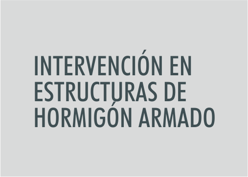 ASIGNATURA Intervención en estructuras de hormigón armado