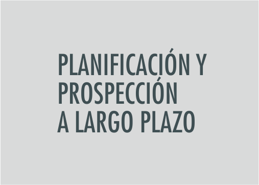 ASIGNATURA Técnicas de planificación y prospección a largo plazo