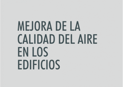 ASIGNATURA Mejora de la calidad del aire en los edificios