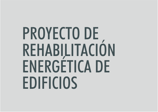 ASIGNATURA Proyecto de rehabilitación energética de edificios